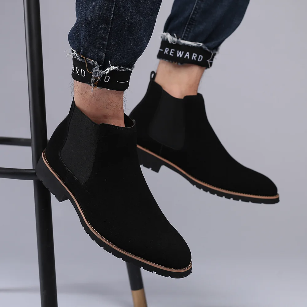 Men Ankle Boots British Style  - Women'S Fashion Winter 2025 recensione e prezzo