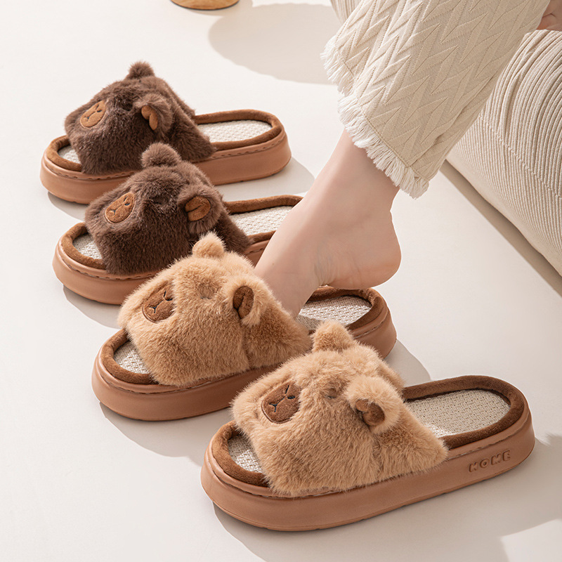 Hemp Cartoon Women's Slippers  - Women'S Fashion Walking Shoes recensione e prezzo
