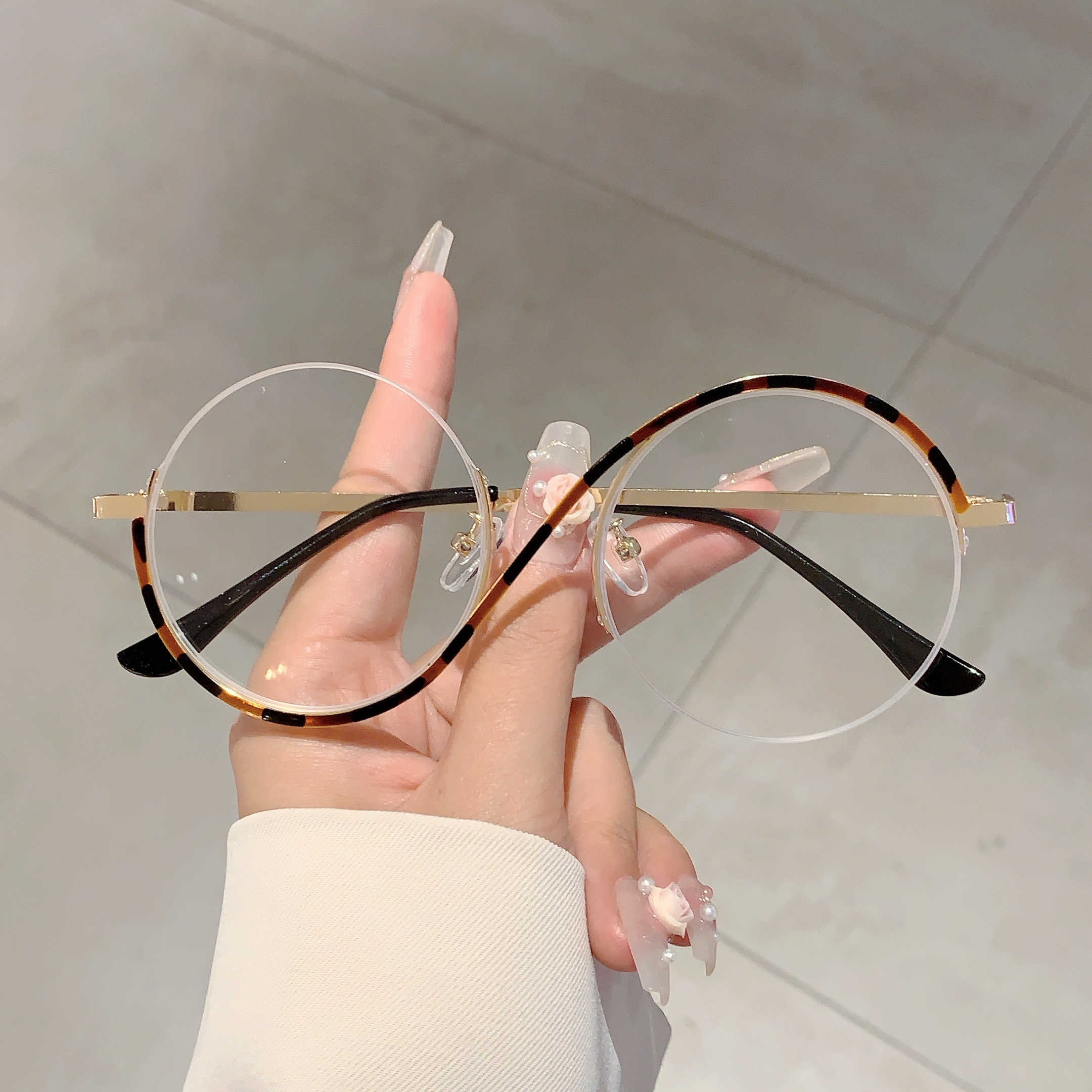 KAMMPT Vintage Round Glasses W - Women'S Fashion Glasses Non Prescription recensione e prezzo