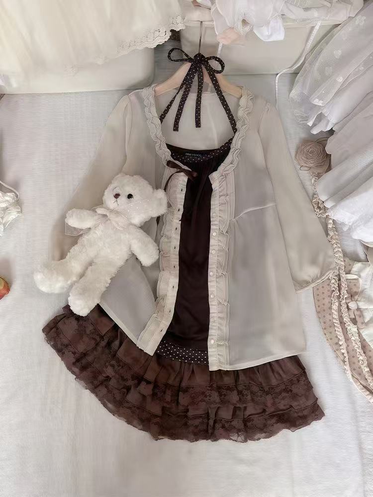 Vintage Hapanese Style Sets Wo - Ruched Dress Mini recensione e prezzo