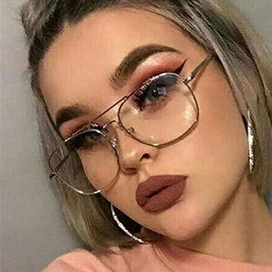 Classic Glasses Clear Lens Non - Women'S Fashion Glasses Non Prescription recensione e prezzo