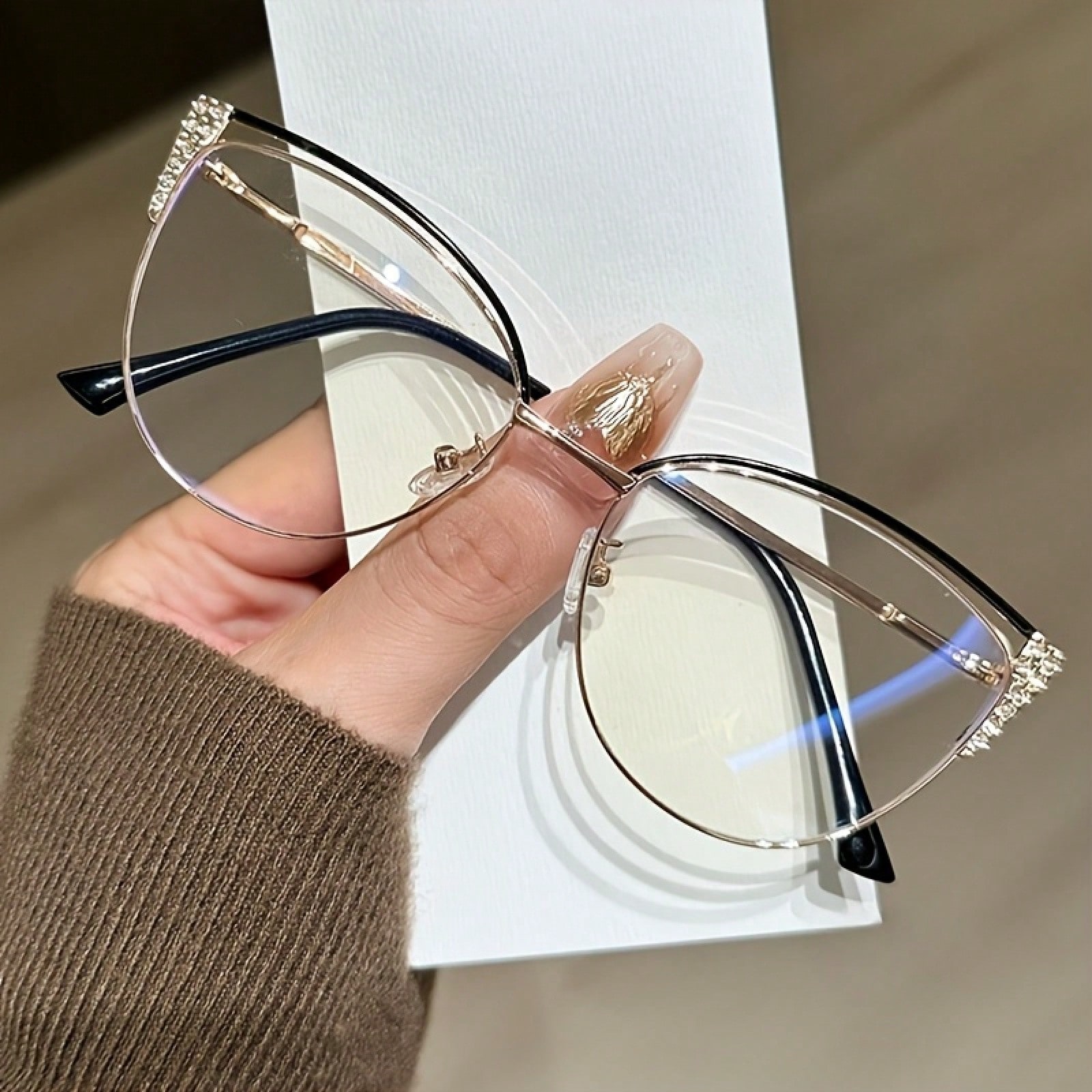 Blue Light Filter Glasses for  - Women'S Fashion Glasses Non Prescription recensione e prezzo