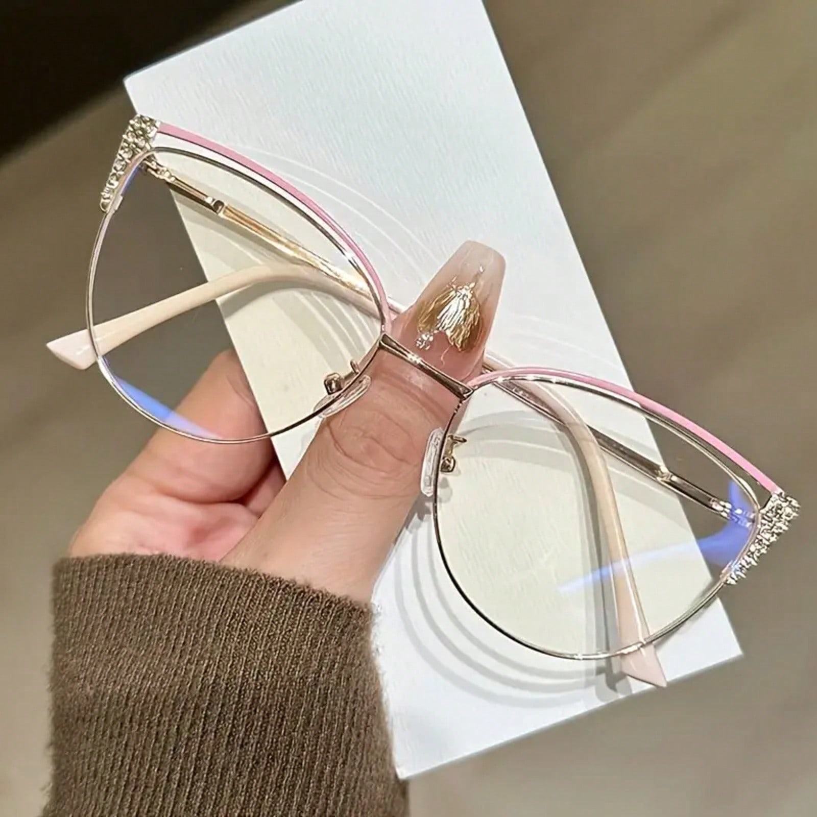 Blue Light Filter Glasses for  - Women'S Fashion Glasses Non Prescription recensione e prezzo