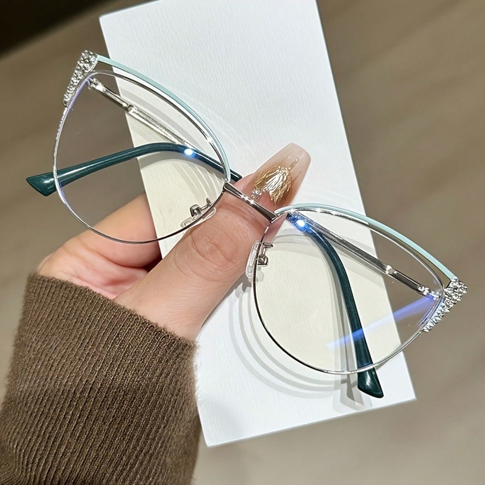 Blue Light Filter Glasses for  - Women'S Fashion Glasses Non Prescription recensione e prezzo