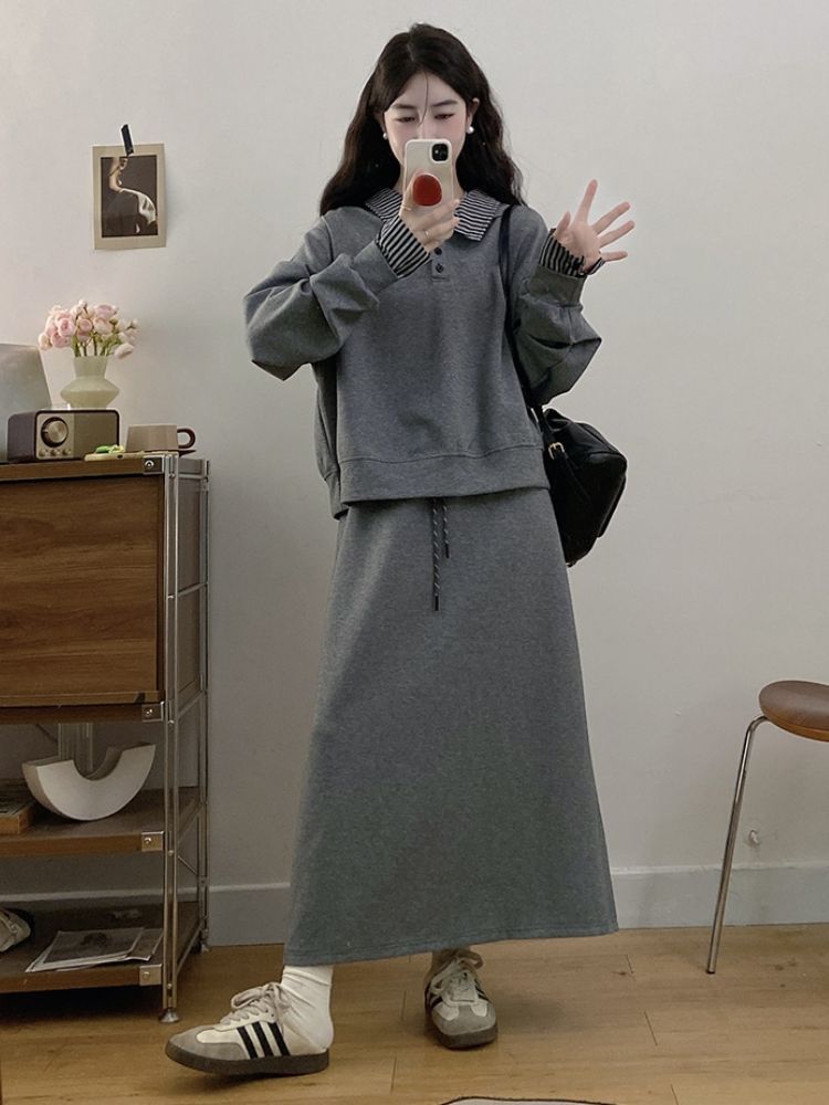 Slimming Effect Korean Style L - Women'S Fashion Sweatshirts recensione e prezzo