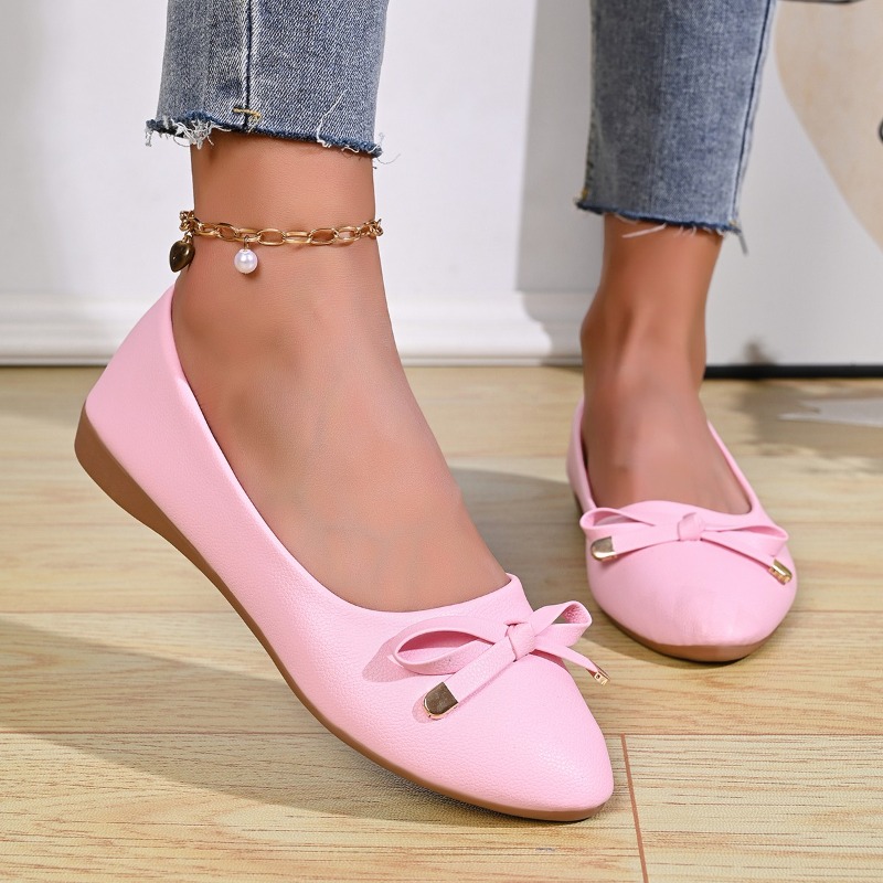 Bow Shallow Mouth Soft Sole Co - Women'S Fashion Walking Shoes recensione e prezzo
