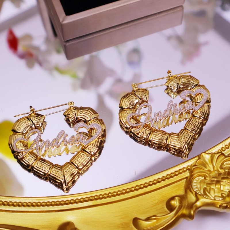 Customized Silver Heart Bamboo - Women Fashion Name Ideas recensione e prezzo