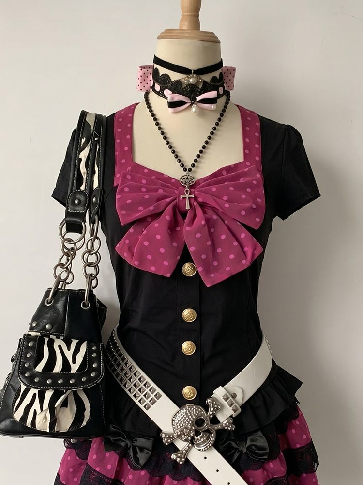 Y2k Sweet Kawaii Elegant 2 Pie - Women'S Fashion Designer Clothes recensione e prezzo