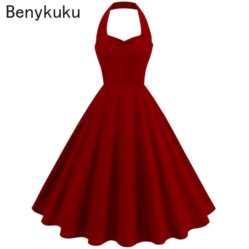 Solid Backless Pin Up 50s 60s  - Women'S Fashion Of The 60S recensione e prezzo