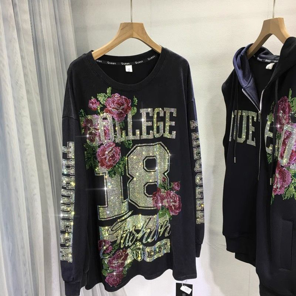 Plus Size Sweatshirts Black To - Women'S Fashion Sweatshirts recensione e prezzo