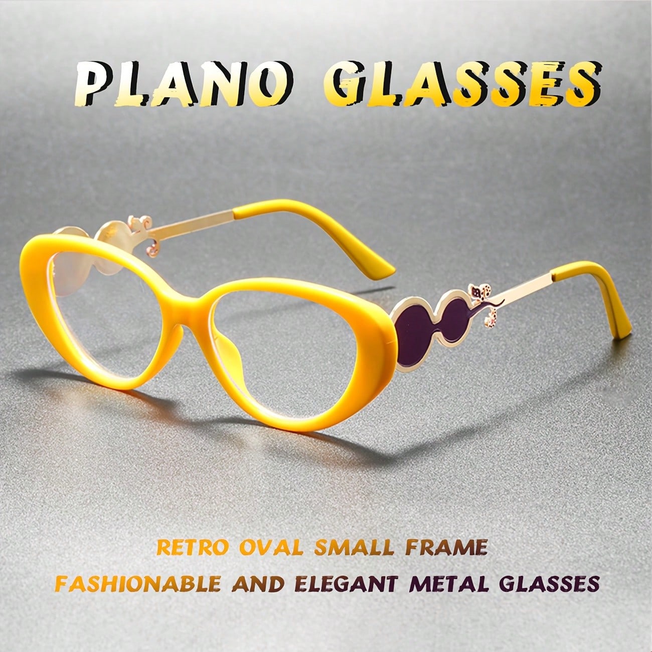 Women's Oval-Frame Cat-Eye Met - Women'S Fashion Glasses Non Prescription recensione e prezzo