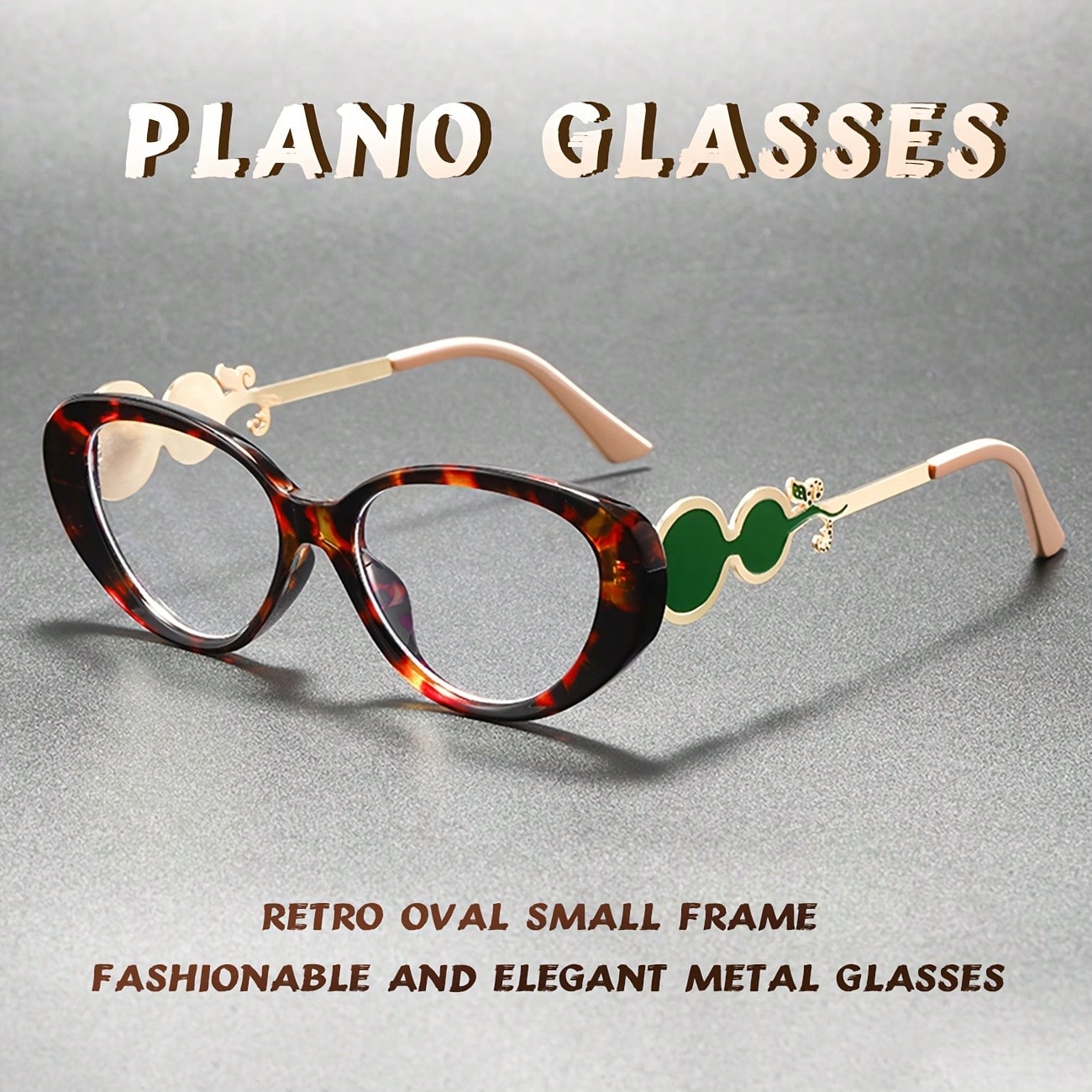Women's Oval-Frame Cat-Eye Met - Women'S Fashion Glasses Non Prescription recensione e prezzo