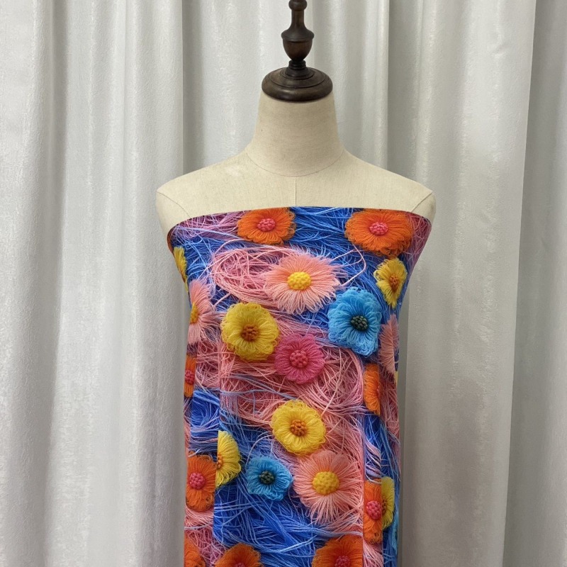 60S Silk Cotton Digital Print  - Women'S Fashion Of The 60S recensione e prezzo