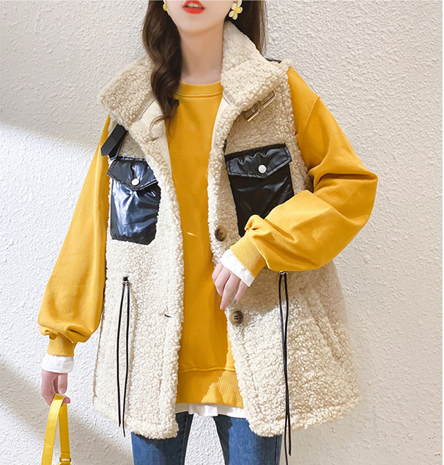New Wool Waistcoat Women Fashi - Women'S Fashion Gilet recensione e prezzo
