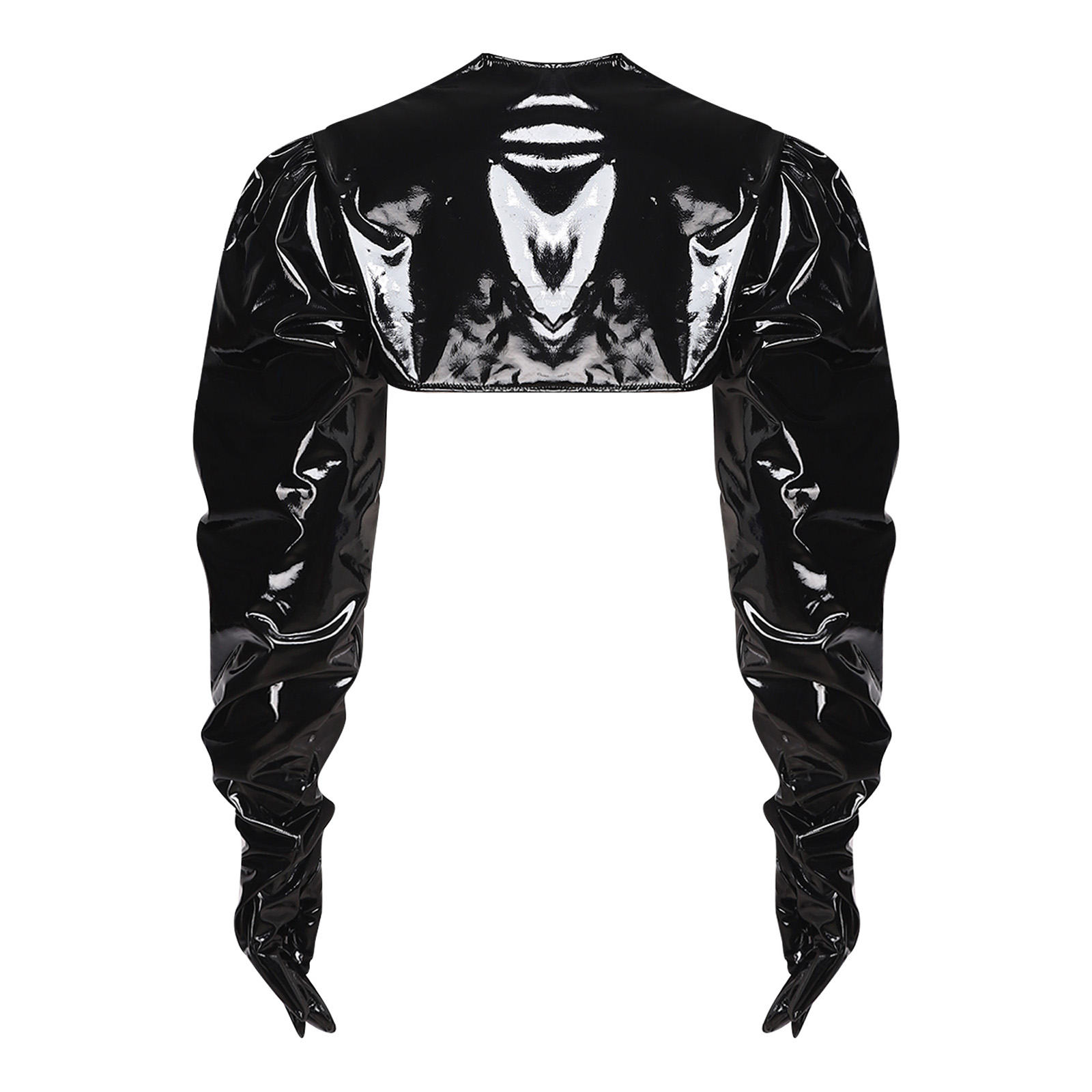 Womens Wet Look PU Leather Car - Women Fashion Jackets recensione e prezzo