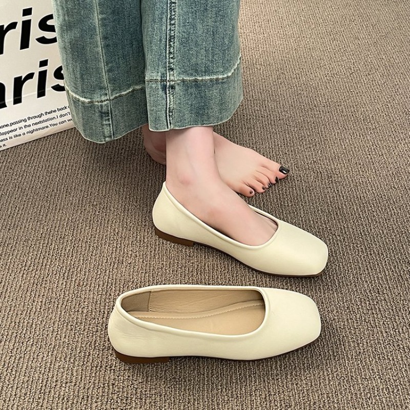 Women Flats Shoes Square Toe B - Women'S Fashion Walking Shoes recensione e prezzo