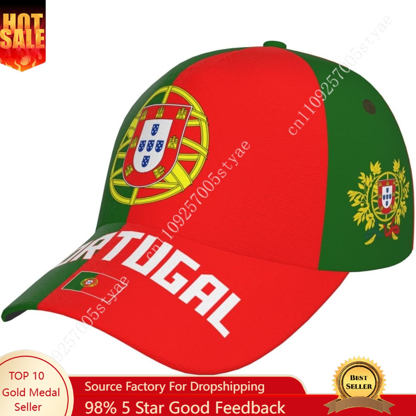 Portugal Flag Hat Man Woman Ba - Women'S Fashion Portugal recensione e prezzo